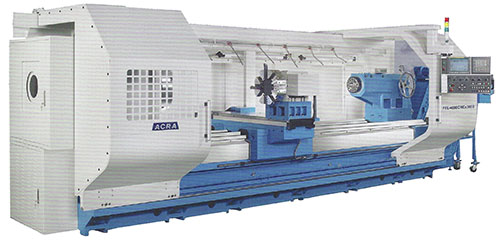 59" x 200" - 240" ACRA TURN ... FLAT BED HOLLOW SPINDLE