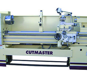 21" x 60" - 80" CUTMASTER ... LATHE 3-1/8" SPINDLE HOLE