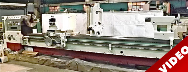 40" x 180" CUTMASTER ... BIG BORE LATHE 5-1/8" SPINDLE HOLE