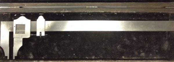 0" - 12" ... STARRETT VERNIER CALIPERS