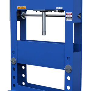 30 TON PRESS MASTER .. H-FRAME PRESS ... ELECTRIC OVER HYDRAULIC