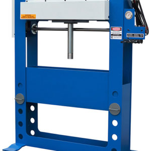 30 TON PRESS MASTER .. H-FRAME PRESS ... ELECTRIC OVER HYDRAULIC