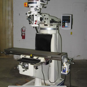 X=35" - Y=12" - Z=16" MAGNA ... VERTICAL MILL (16 Speed)