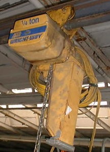 1/4 TON ... WRIGHT WAY CHAIN HOIST