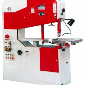 41" DAKE ... VERTICAL BANDSAW