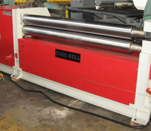 8" x 1/4" EURO ROLL ... HYDRAULIC PLATE ROLL