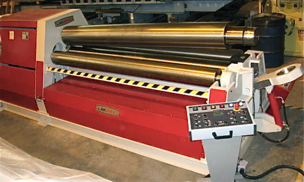 8' x 1/2" EURO ROLL ... HYDRAULIC PLATE ROLL