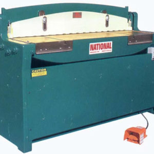 12 GA x 3' NATIONAL ... PNUEMATIC SHEET METAL SHEAR