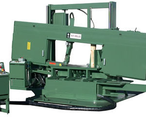 22" x 48" W.F. WELLS ... "SEMI-AUTOMATIC" HORIZONTAL BANDSAW