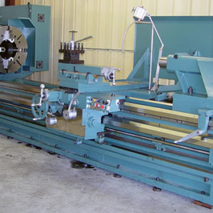 45" x 60" - 480" DYNATURN ... BIG BORE LATHE 6" SPINDLE HOLE