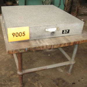 36" x 36" x 6"    SURFACE PLATE