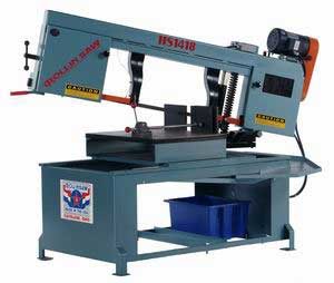 14" x 18" ROLL-IN ... "DOUBLE MITER" HORIZONTAL BAND SAW