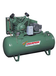 10 HP CHAMPION ... HORIZONTAL  AIR COMPRESSOR